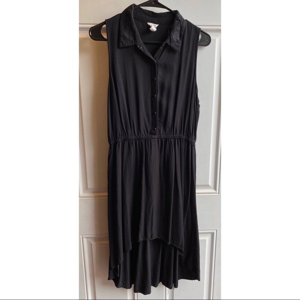 Black High Low Dress